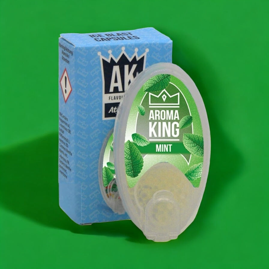 100 CAPSULE AROMATIZZANTI AL GUSTO DI MENTA