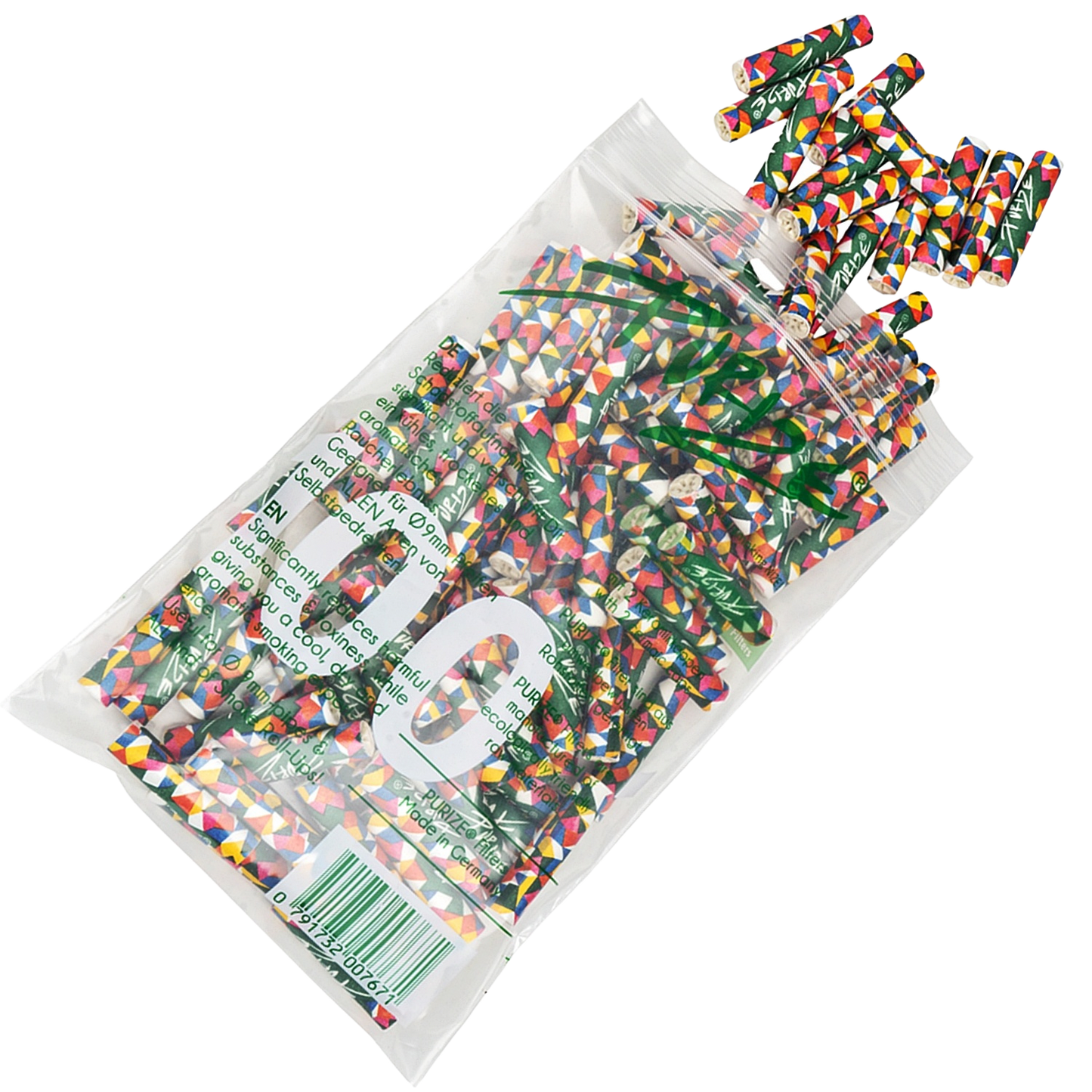 Filtri ai carboni attivi PURIZE 100pcs REGULAR size