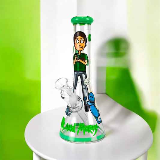 B0NG RICK AND MORTY GREEN