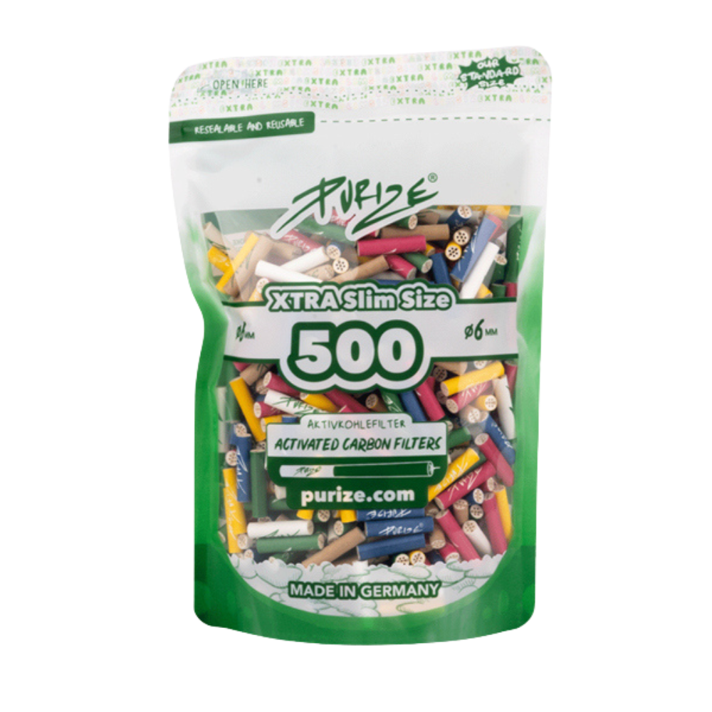 FILTRI AI CARBONI ATTIVI PURIZE 500PCS