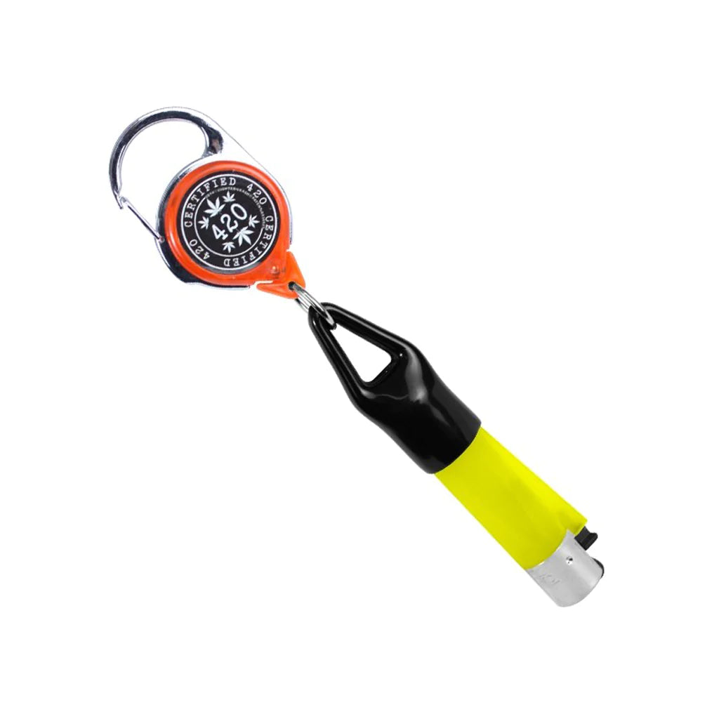 Nuovo lighter leash l'accessorio che ti permette di agganciare il tuo accendino SENZA PERDERLO MAI.